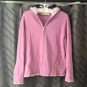 Pink Zip-Up Hoodie
